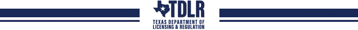 Texas Department of Licensing and Regulation